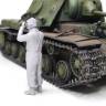 Фигура командира танка СССР 1943 г., поза 2. Масштаб 1:35