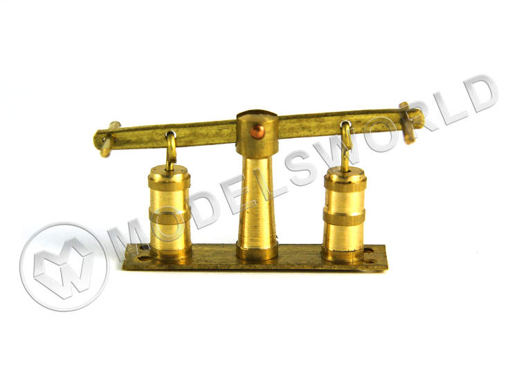 Помпа двухкамерная, латунь, 6x24 мм, 1 шт - фото 1