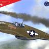 Пластиковая модель самолета P-51C Mustang - истребитель USAAC Масштаб 1:48