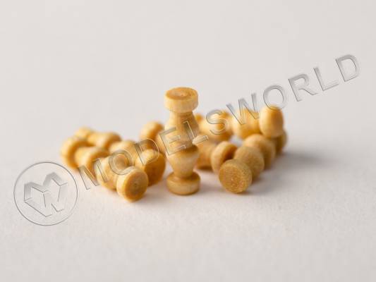 Клевант с кипом, дерево, 7 мм, 10 шт