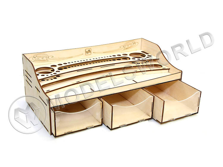 Рабочая станция №3 с тремя ящиками. WorkStation №3 Рабочая станция №3 с тремя ящиками. WorkStation №3. Собранная - фото 1