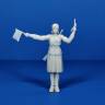 Фигура регулировщицы в Берлине 1945 г, поза 1. Масштаб 1:35