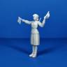 Фигура регулировщицы в Берлине 1945 г, поза 1. Масштаб 1:35