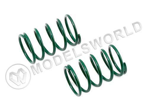 Пружины подвески 1/10 - TC Green 12.0 lbs.(2шт) - фото 1