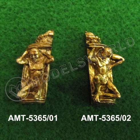 Декоративный элемент, атлант, 30 мм, металл 1 шт - фото 1