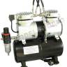 Компрессор JAS 1206 с регулятором давления, автоматика, два режима работы, ресивер, два цилиндра