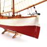 Набор для постройки модели императорской яхты бота "Увалень". Масштаб 1:48