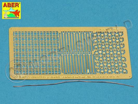 Фототравление Clasps for Russian modern Tanks ( T-64, T-72, T-80, T-90). Масштаб 1:35