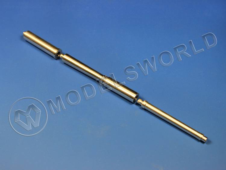 Металлическая 130 мм пушка 2А44 для САУ А-222 "Берег", без дульника. Масштаб 1:35 - фото 1