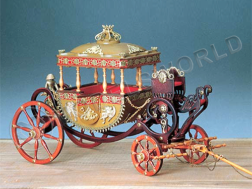 Набор для постройки модели Королевская карета. Масштаб 1:16 - фото 1