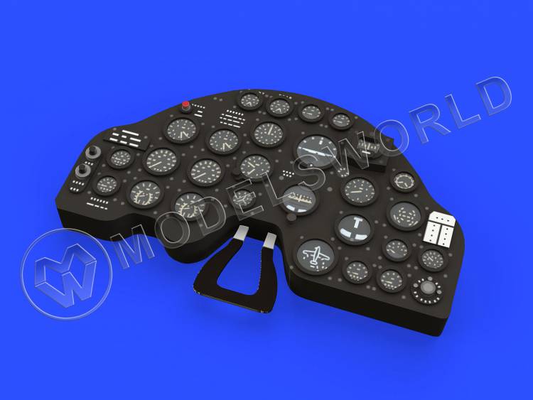 Дополнение для P-38G LööK приборная доска и привязные ремни, Tamiya. Масштаб 1:48 - фото 1