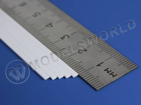 Полоска пластиковая 0.75х2.0 мм, 10 шт