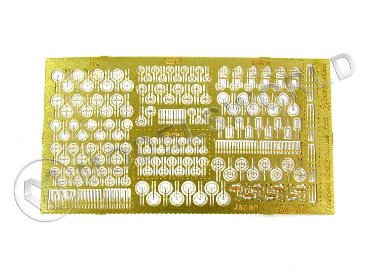 Фототравление Прицелы авиационные (СССР, Союзники, страны Оси). Масштаб 1:48 - фото 1