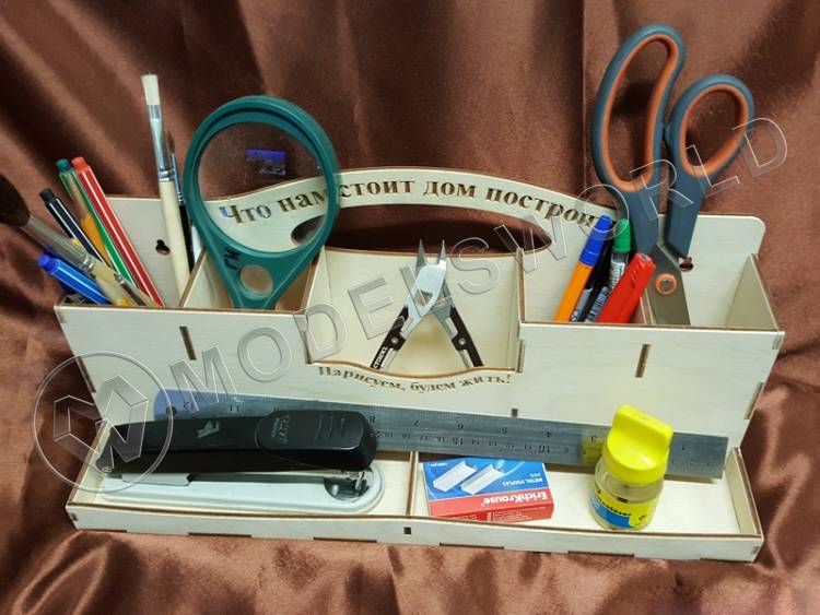 Органайзер под карандаши "Дочки-Сыночки" Органайзер под карандаши "Дочки-Сыночки" - фото 1