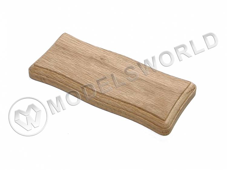 Основание фигурное 210х90 мм, дуб - фото 1