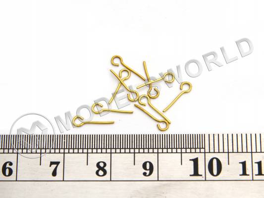 Рым, латунь, 1.8х8 мм, 10 шт