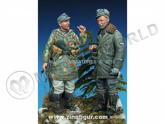 Фигуры Немецкие солдаты, 1944-45 гг. Масштаб 1:35