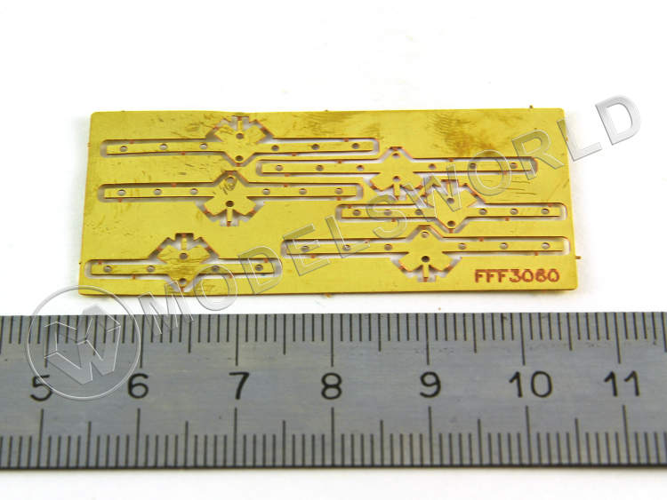 Петля для руля 15х1.4 мм латунь 0.3 мм, 3 пары - фото 1