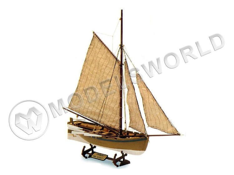 Набор для постройки модели корабля HMS BOUNTY шлюпка. Масштаб 1:25 - фото 1
