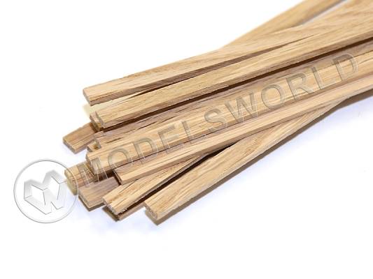 Рейка 0.5х5.0x500 мм, дуб, 1 шт