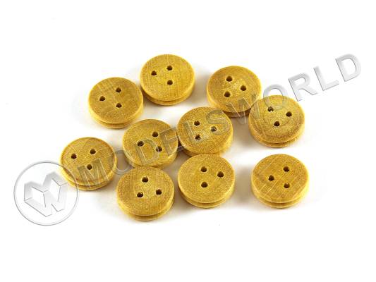 Юферс, самшит, 15 мм, 10 шт