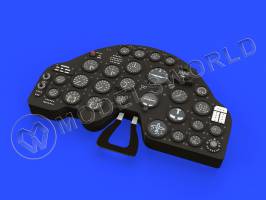 Дополнение для P-38G LööKplus (цвет. приборная доска, ремни, шасси, компрессоры, маски), Tamiya. Масштаб 1:48