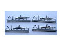 Французские современные пулемёты NF-1, 3 шт. Масштаб 1:35