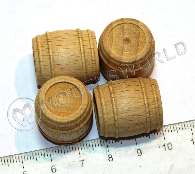 Бочка, самшит, 22х20 мм, 1 шт Бочка, самшит, 22х20 мм, 1 шт - фото 1