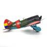 Готовая модель Советский истребитель И-16 ВВС Испании "Supermoska" в мастабе 1:48