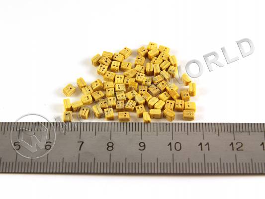 Блок двушкивный, самшит, 3 мм, 10 шт