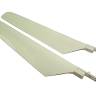 Пластиковые лопасти основного ротора, белого цвета Rotor Blades white.