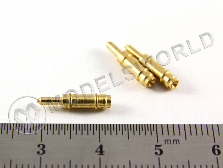 Ствол пушки усеченный, латунь, 12 мм, 10 шт - фото 1