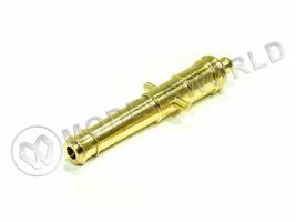 Пушка, 40 мм, латунь, 2 шт + цапфа