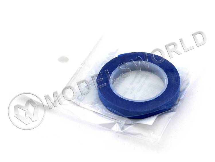 Маскировочная лента, бумага 8 мм х 18 м - фото 1