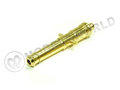 Пушка, 44 мм, латунь, 2 шт + цапфа - фото 1