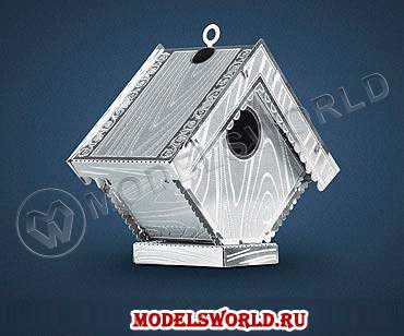 Набор для постройки 3D модели скворечник - фото 1