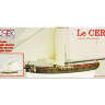 Набор для постройки модели корабля LE CERF. Масштаб 1:72