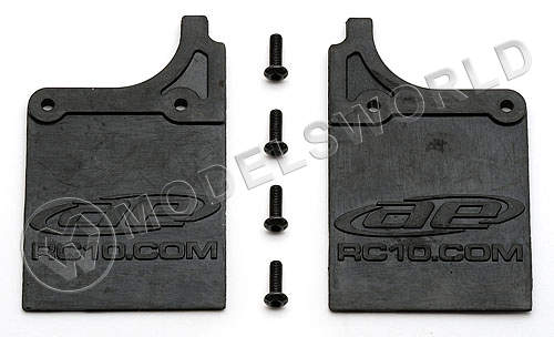 Брызговики задние резиновые (с крепежем) - фото 1