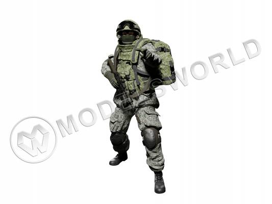 Фигура военного Спецназа России, поза 2. Масштаб 1:35