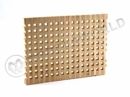 Заготовка для трюмных решеток. Ячейка 2.5х2.5 мм. Размеры 75х60х4 мм