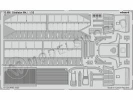 Фототравление для модели Gladiator Mk.I, ICM. Масштаб 1:32