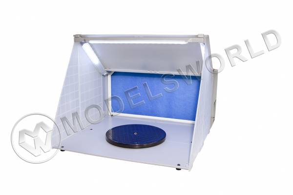 Окрасочный бокс JAS (питание от адаптера 12В, светодиодная подсветка рабочей зоны)