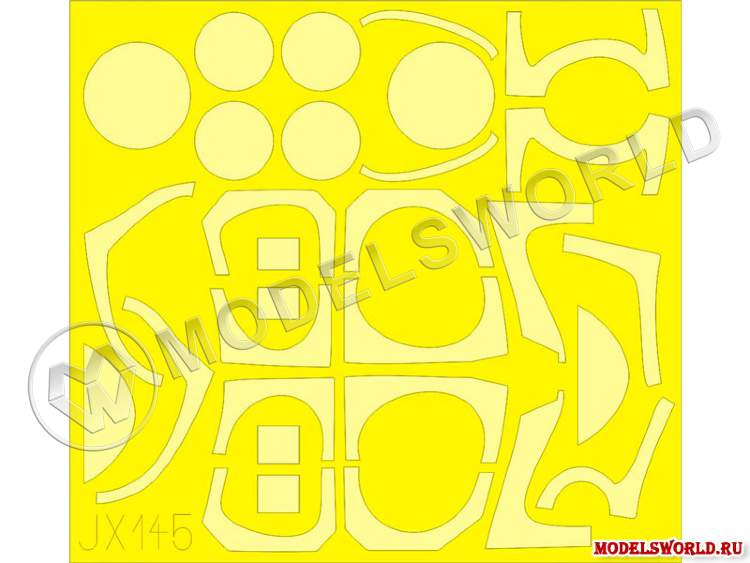 Окрасочная маска для He 219, Revell. Масштаб 1:32 - фото 1