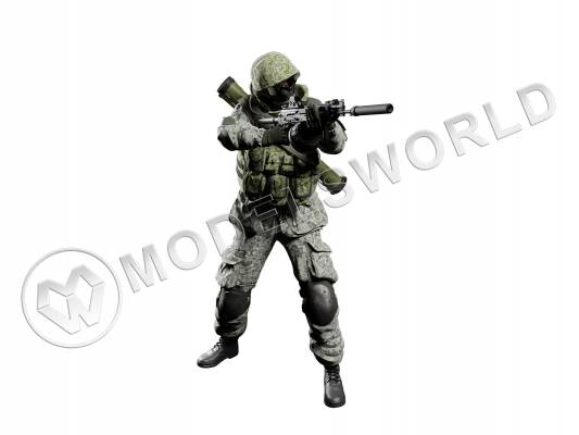 Фигура военного Спецназа России, поза 3. Масштаб 1:35