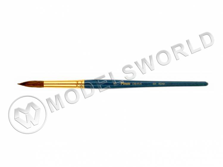 Кисть круглая Pinax Creative №1, пони Кисть круглая Pinax Creative №8, пони - фото 1