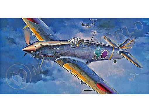 Склеиваемая пластиковая модель самолет Ki61-I Tony (Hien). Масштаб 1:72