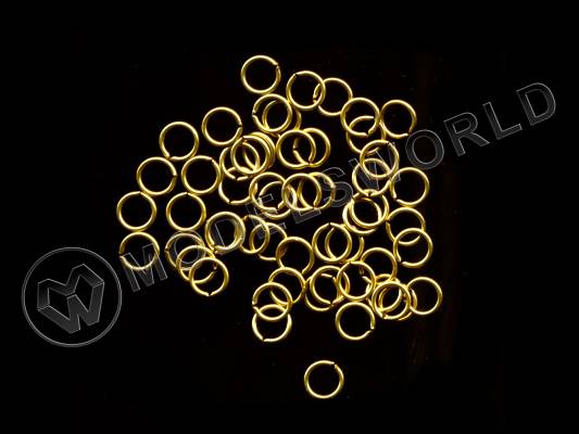 Кольцо, латунь, 8 мм, 10 шт