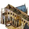 Модель из бумаги Готический собор, серия Средневековый город