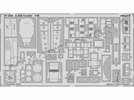 Фототравление для модели A-26B Invader, ICM. Масштаб 1:48