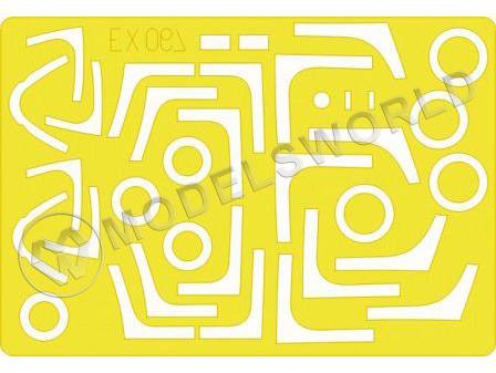 Окрасочная маска на F-18F, Hasegawa. Масштаб 1:48